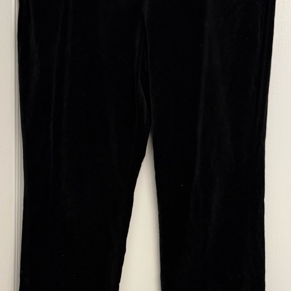 Brooks Brothers Black Velvet Trousers